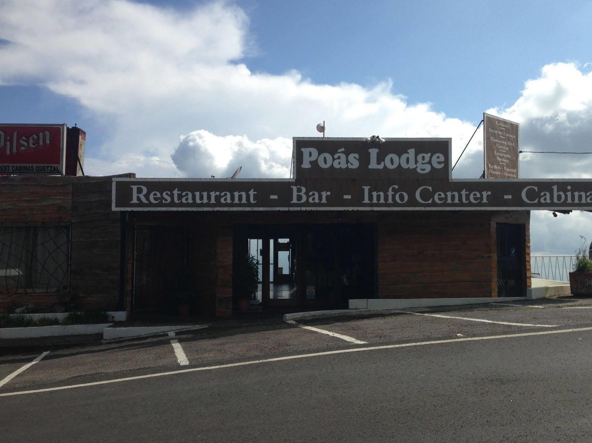 Poas Lodge Poasito Exteriér fotografie